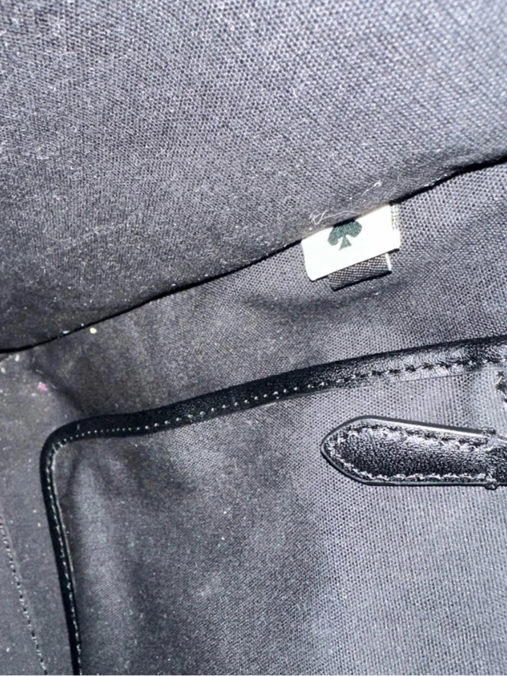 kate spade Black and White Tweed Tote